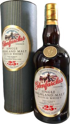 Glenfarclas 25yo Golden G 43% 700ml