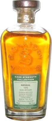 Imperial 1976 SV Cask Strength Collection 28yo Refill Butt 04/262 58.1% 700ml