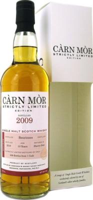 Benrinnes 2009 MMcK Carn Mor Strictly Limited Edition Sherry Butt 47.5% 700ml