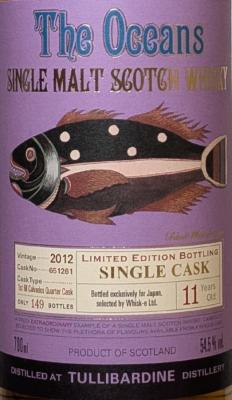 Tullibardine 2012 W-e The Oceans 54.5% 700ml