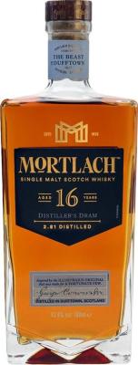 Mortlach 16yo Distiller's Dram Ex-Sherry Travel Retail 43.4% 700ml