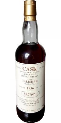 Talisker 1956 GM Original Cask Natural High Strength 55% 750ml