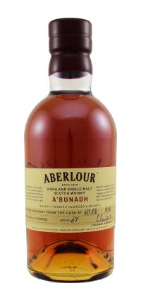 Aberlour A'bunadh batch #61 Oloroso Sherry 60.8% 750ml