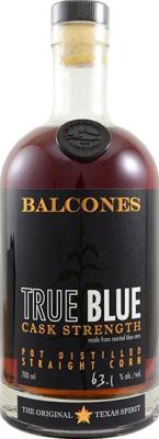 Balcones True Blue Cask Strength Batch TBC 19-1 63.1% 700ml