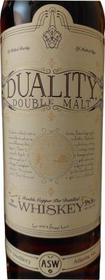 Asw Duality Double Malt Cask Strength 54.5% 750ml