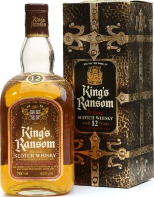 King's Ransom 12yo De Luxe Scotch Whisky 43% 750ml