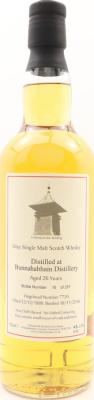 Bunnahabhain 1989 WhB #7730 48.1% 700ml