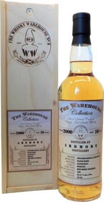 Ardmore 2000 WW8 The Warehouse Collection 16yo Bourbon Barrel W80226 52.3% 700ml