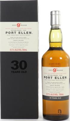 Port Ellen 9th Release Diageo Special Releases 2009 57.7% 750ml