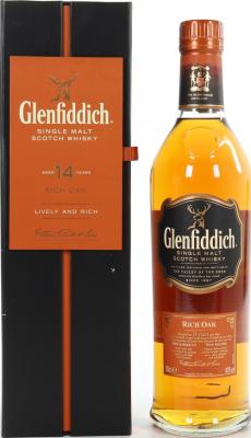 Glenfiddich 14yo Rich Oak 40% 700ml