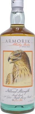 Armorik 2016 SpPa Natural Stremgth Refill Sherry Peated 61.2% 700ml