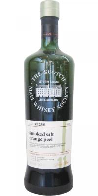 Caol Ila 2006 SMWS 53.250 Smoked salt orange peel Refill Hogshead 58.4% 700ml