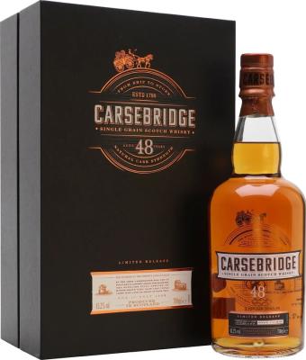 Carsebridge 1970 Refill American Oak Hogsheads 43.2% 750ml