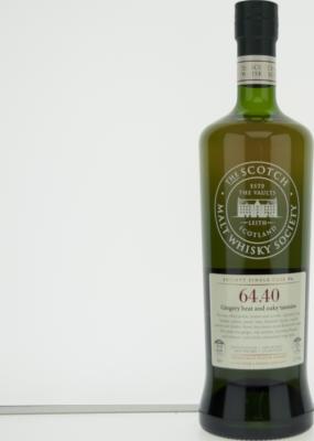 Mannochmore 1990 SMWS 64.40 Gingery heat and oaky tannins Refill Ex-Bourbon Barrel 64.40 53.7% 700ml