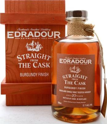 Edradour 1993 Straight From The Cask Burgundy Finish 10yo 04/13/1 57.1% 500ml