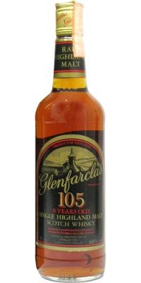 Glenfarclas 105 kiln label golden screw cap 60% 750ml