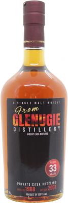 Glenugie 1968 UD Sherry Cask Private Bottling 47.1% 700ml