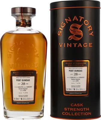 Port Dundas 1995 SV Cask Strength Collection Bourbon Hogshead 58.4% 700ml