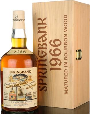 Springbank 1966 Local Barley Oak Bourbon Cask 1966 481 55.1% 750ml