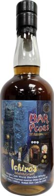 Ichiro's Malt & Grain Single Cask World Blended Whisky BAR Pcoat 30th Anniversary 59% 700ml