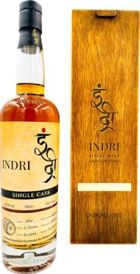 Indri 2017 Single Cask Ex Bourbon 58.5% 700ml