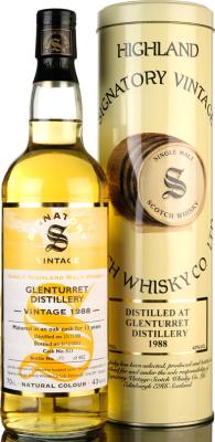 Glenturret 1988 SV Oak Cask #819 43% 700ml