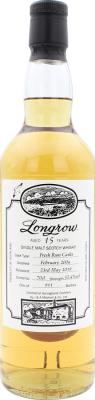 Longrow 2004 Open Day Bottling First Fill Rum 52.4% 700ml