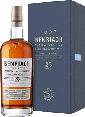 BenRiach 25yo The Twenty Five Sherry Casks Bourbon Virgin Oak Madeira 46% 700ml