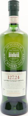 Port Charlotte 2003 SMWS 127.24 Light blue touchpaper and retire Refill Ex-Bourbon Barrel 66% 700ml