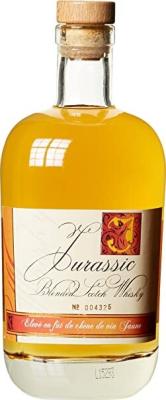 Jurassic Blended Scotch Whisky Eleve en fut de chene de wine Jaune 40% 700ml