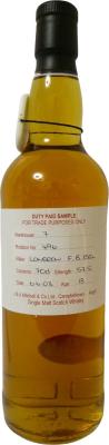 Longrow 2003 Duty Paid Sample For Trade Purposes Only Fresh Bourbon Rotation 496 57.5% 700ml