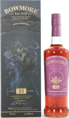 Bowmore 23yo Frank Quitely Lovers Transformed Pedro Ximenez & Oloroso Sherry European Oak 50.9% 700ml