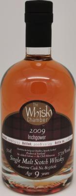 Inchgower 2009 WCh Amarone Cask #803606 57.9% 500ml