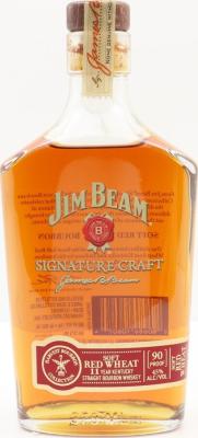 Jim Beam Signature Craft Soft Red Wheat Harvest Bourbon Collection 11yo 45% 375ml