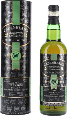 Cragganmore 1989 CA Authentic Collection Bourbon Butt 60.4% 700ml