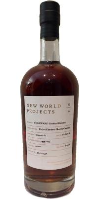 New World Projects Starward Limited Release Pedro Ximenez Sherry Cask #3 Batch 160920-A 48% 700ml