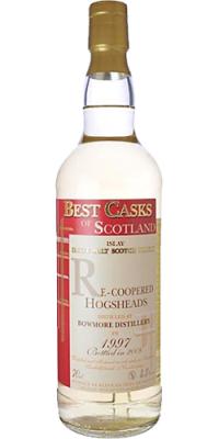 Bowmore 1997 JB Best Casks of Scotland Re-Coopered Hogsheads 43% 700ml
