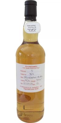 Springbank 2005 Duty Paid Sample For Trade Purposes Only Firstfill Bourbon barrel Rotation 389 57.6% 700ml