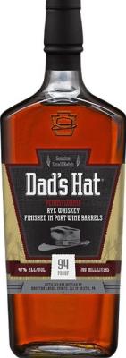 Dad's Hat Port Finished Pennsylvania Rye Whisky 47% 700ml