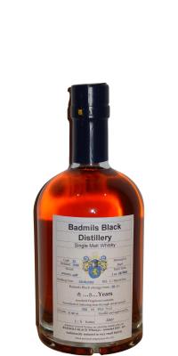 Badmils Black 2018 Port 1st fill Port american oak 40.4% 500ml