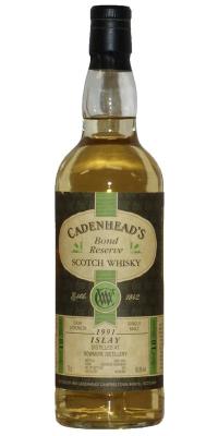 Bowmore 1991 CA Bond Reserve Bourbon Hogshead 60.8% 700ml