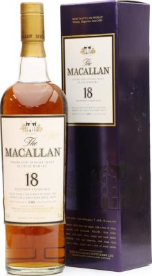 Macallan 1989 Sherry Oak 43% 700ml