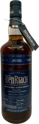 BenRiach 2005 Port Pipe Tawny Port Finish #2397 Taiwan Exclusive 56.3% 700ml