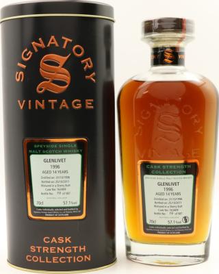 Glenlivet 1996 SV Cask Strength Collection Sherry Butt #163409 57.1% 700ml