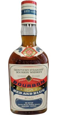 Red and Blue 6yo New American Oak Barrels 43% 700ml