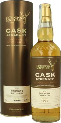 Tormore 1999 GM Cask Strength Refill Bourbon Barrels 4732, 4733, 4734 58% 700ml