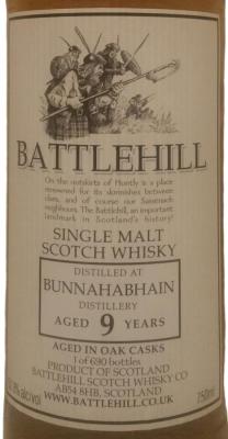 Bunnahabhain 9yo BSW 52.8% 750ml