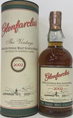 Glenfarclas 2002 The Family Malt Collection Sherry Casks 43% 700ml