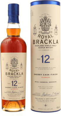 Royal Brackla 12yo Oloroso Sherry Finish 46% 700ml