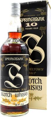 Springbank 10yo 57.6% 750ml